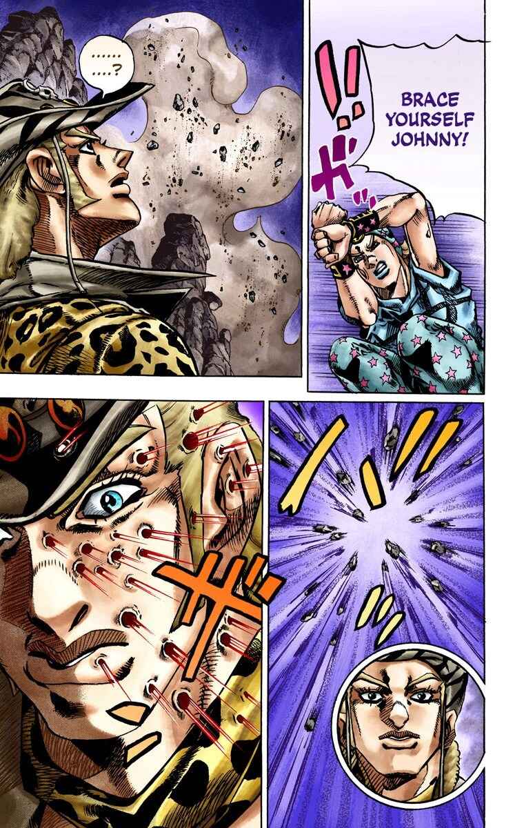 JoJo no Kimyou na Bouken: Part 7 - Steel Ball Run Color-ban Chapter 18 - Page 22