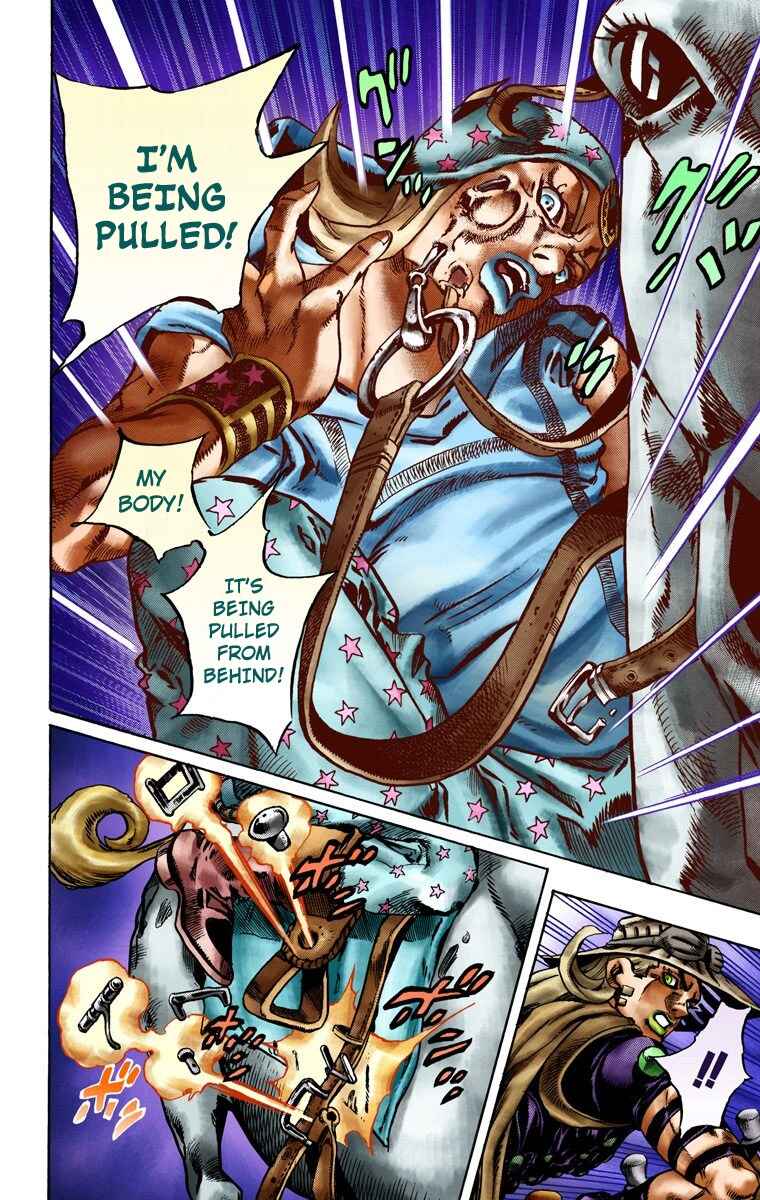 JoJo no Kimyou na Bouken: Part 7 - Steel Ball Run Color-ban Chapter 18 - Page 9