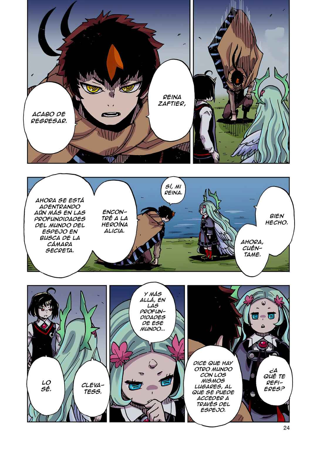 Clevatess -Majuu no Ou to Akago to Shikabane no Yuusha- Chapter 45 - Page 24