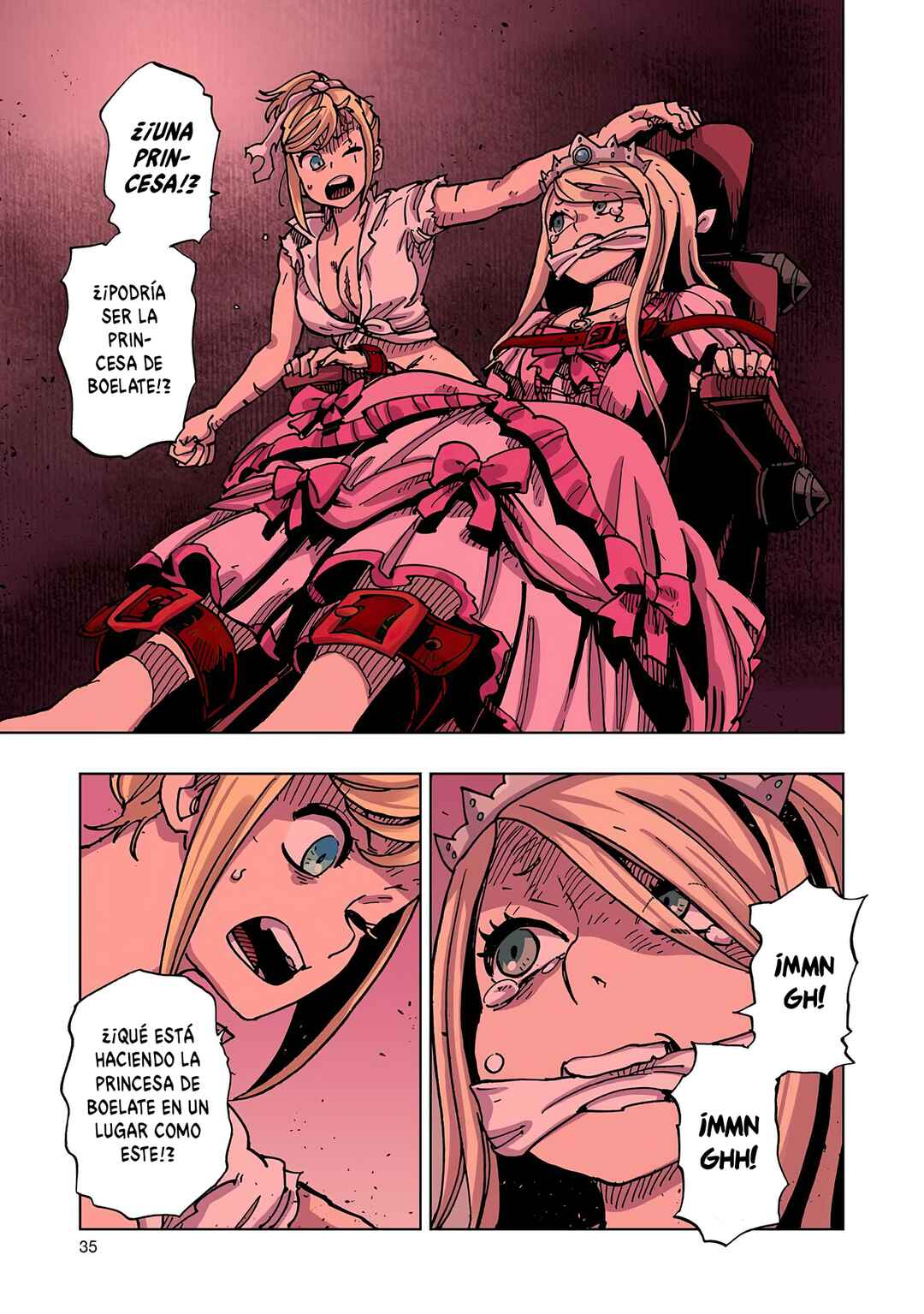 Clevatess -Majuu no Ou to Akago to Shikabane no Yuusha- Chapter 45 - Page 35