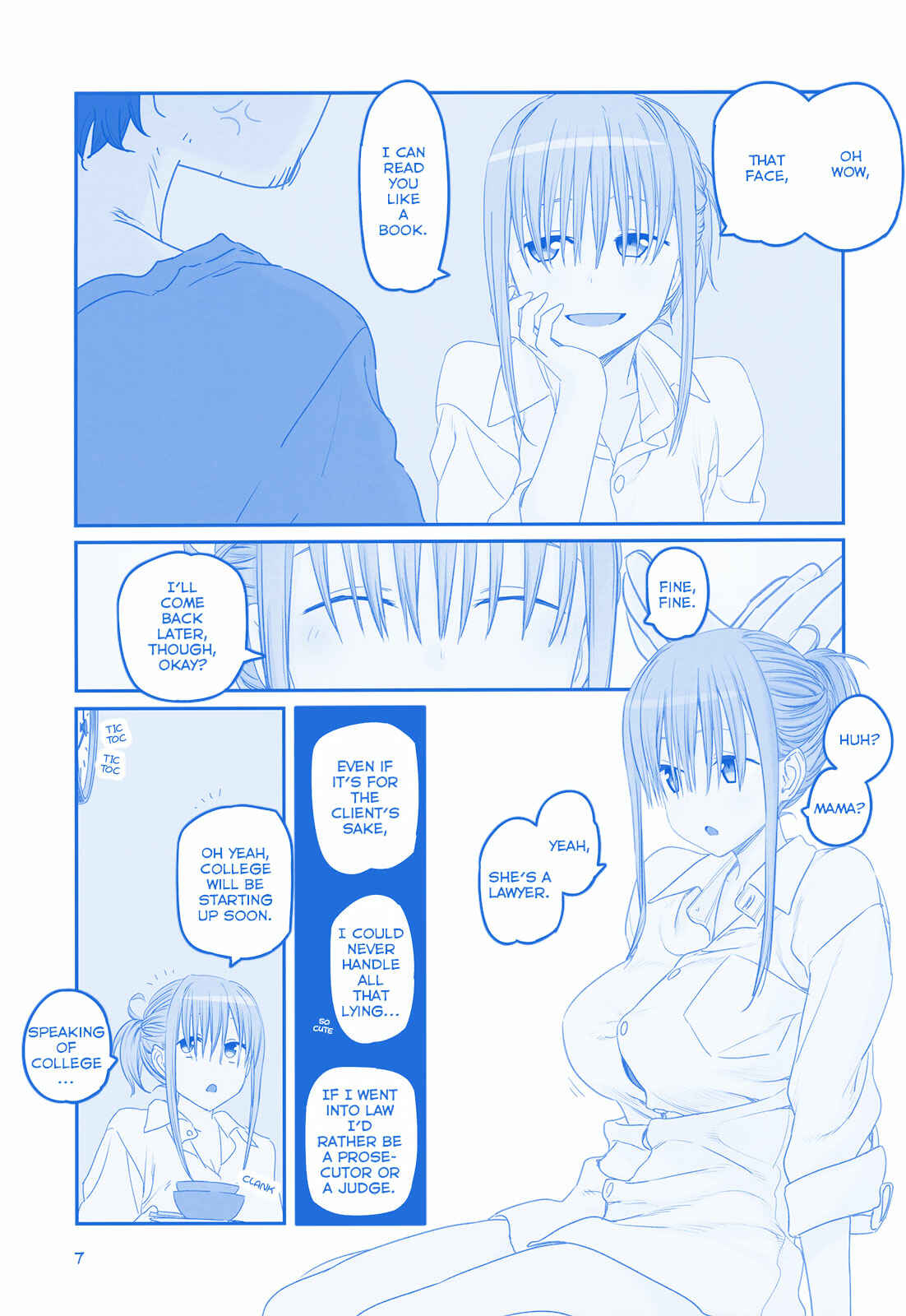 Getsuyoubi no Tawawa  (Twitter Webcomic) Chapter 14 - Page 7