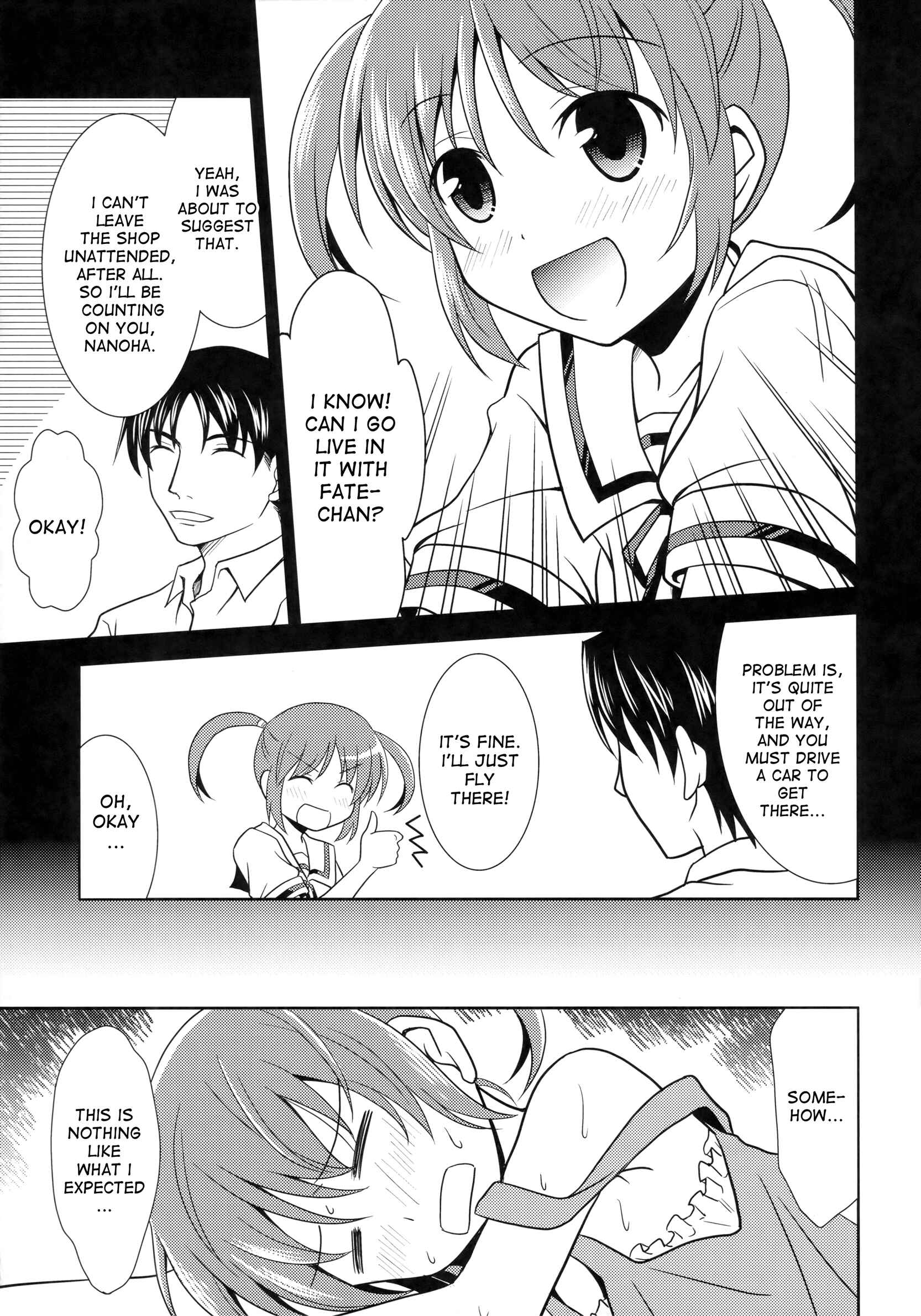 Mahou Shoujo Lyrical Nanoha - When The Starry Night Comes (Doujinshi) Chapter Oneshot - Page 4