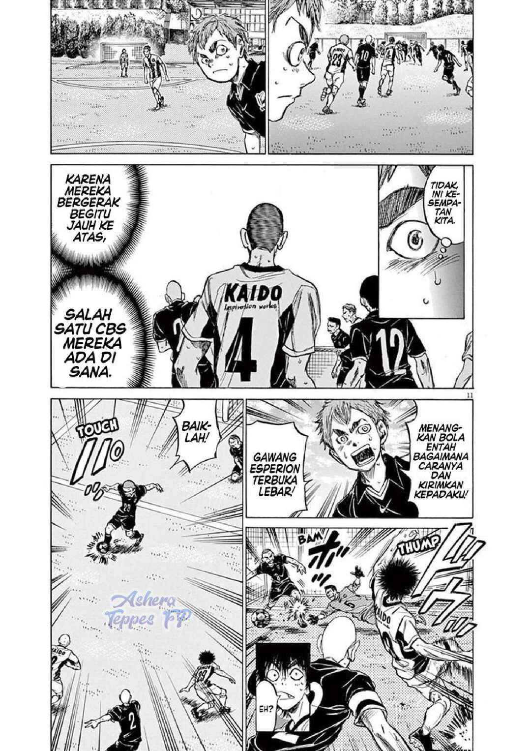 Ao Ashi Chapter 127 - Page 13