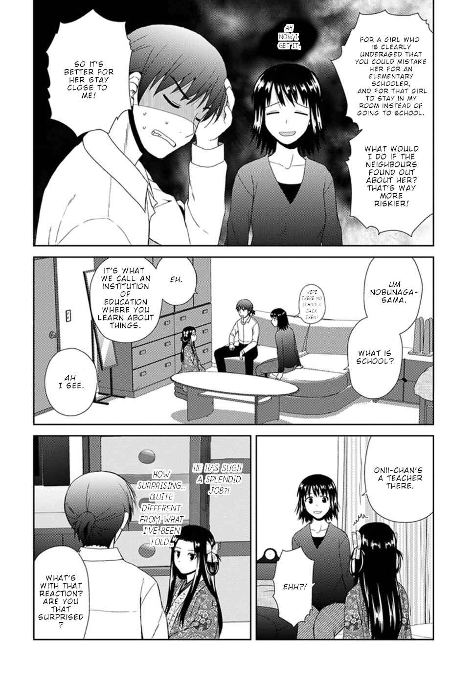 Nobunaga-sensei no Osanazuma Chapter 4 - Page 5
