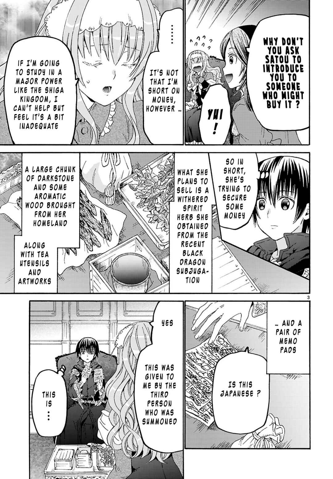 Death March kara Hajimaru Isekai Kyousoukyoku Chapter 134 - Page 3