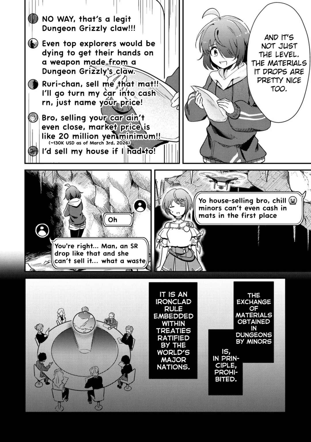 [Hihou] Komyuryoku 0 Otaku Shoujo, Dragon wo One Punch de Shizumete Yuumei Haishinsha wo Tasuketara Fuhon'i Buzz ga Tomaranai Chapter 5 - Page 23