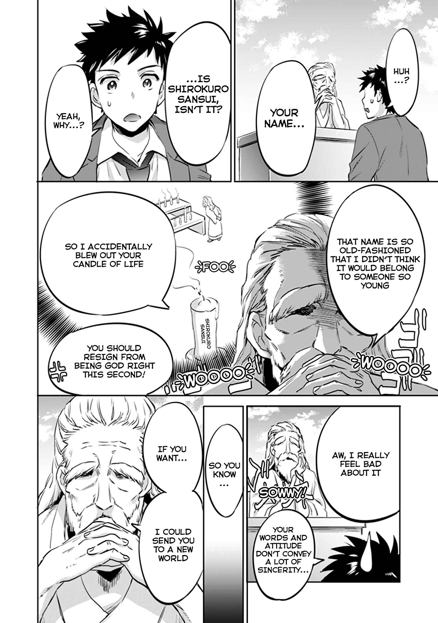 Jimi na Kensei wa Sore Demo Saikyou desu Chapter 1 - Page 14
