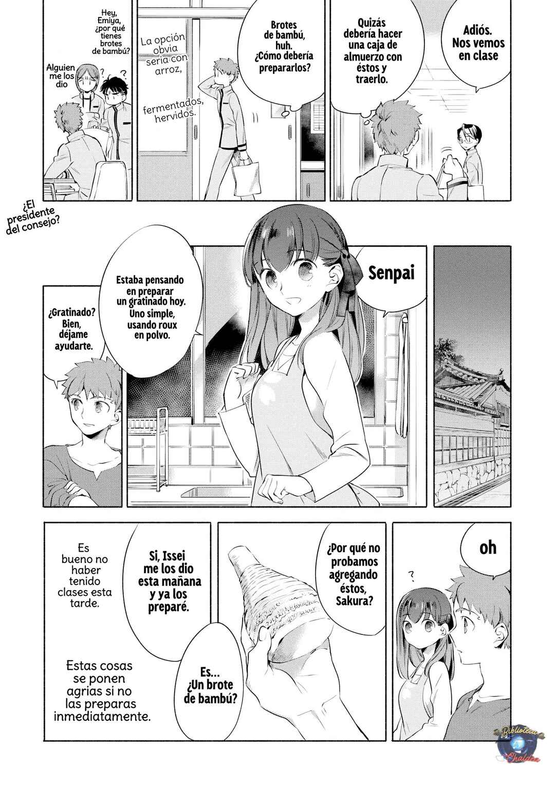 Emiya-san Chi no Kyou no Gohan Chapter 5 - Page 5