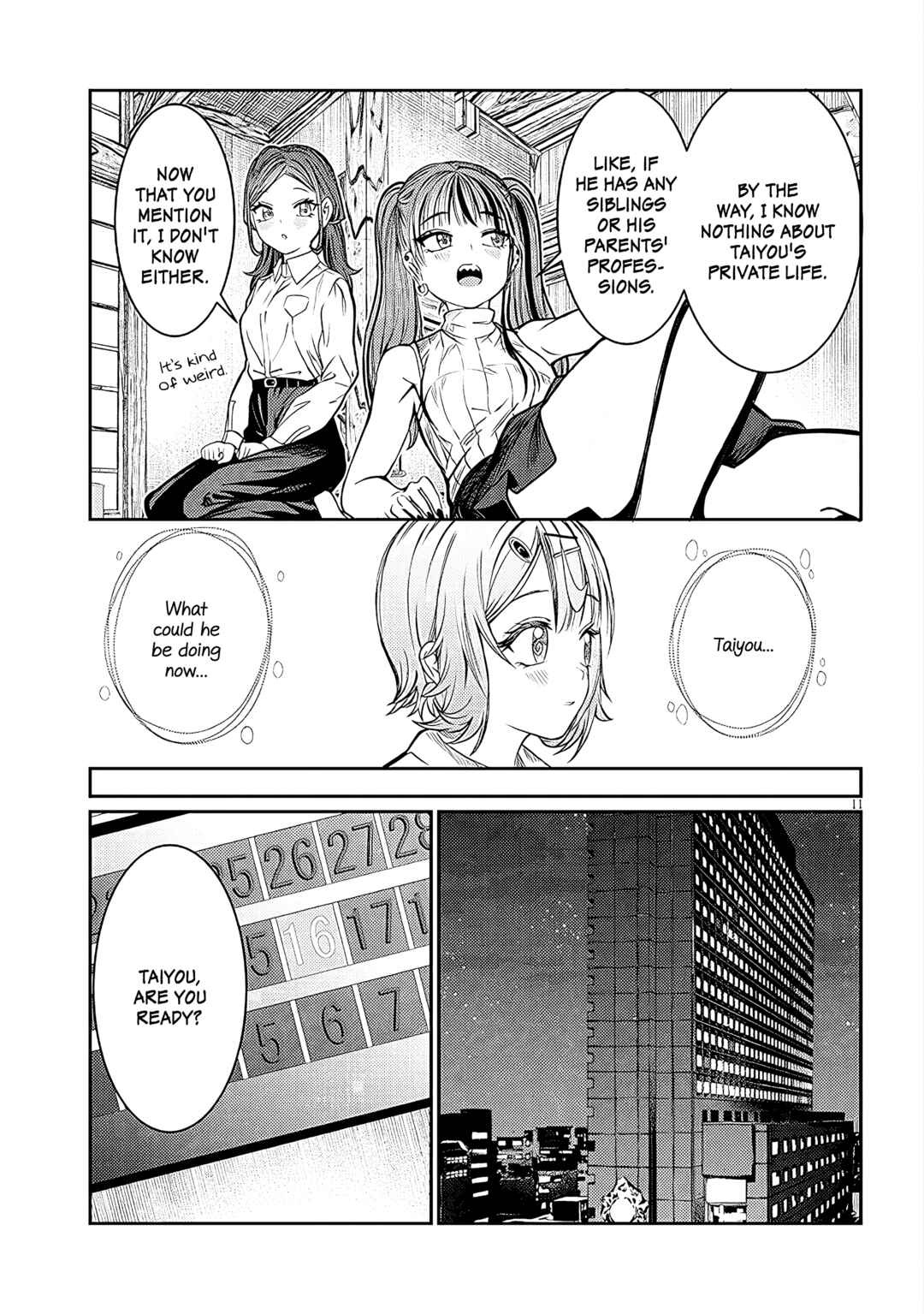 Kimi wa Yakamashi Tojite yo Kuchi wo! Chapter 43 - Page 11