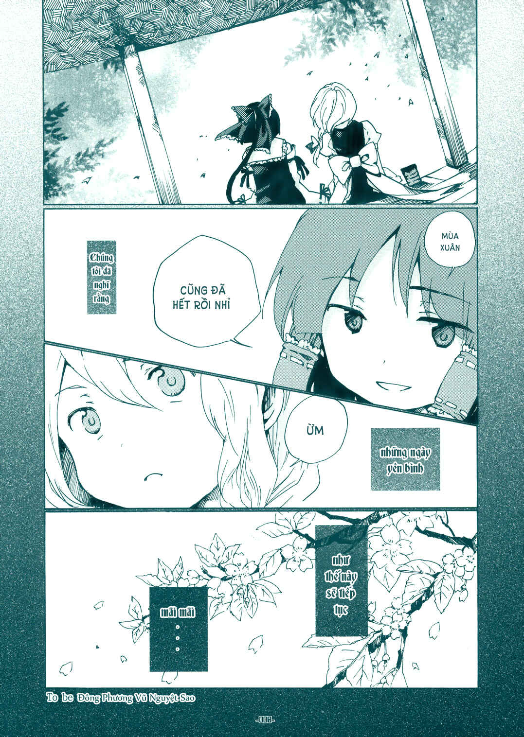 Touhou Bougetsushou ~ Silent Sinner in Blue. Chapter 0 - Page 7