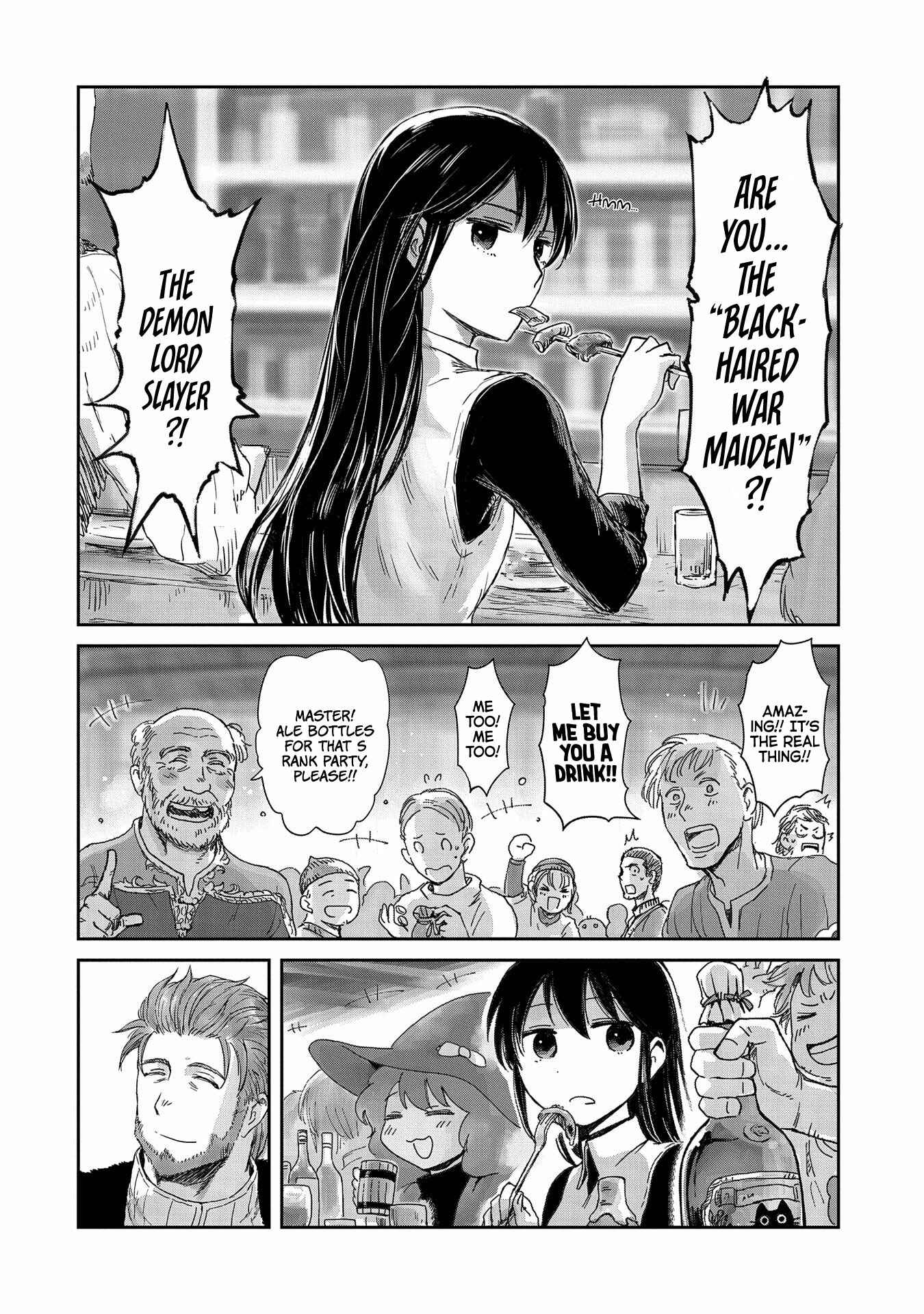 Boukensha ni Naritai to Miyako ni Deteitta Musume ga S-Rank ni Natteta: Kurokami no Ikusaotome Chapter 14 - Page 26