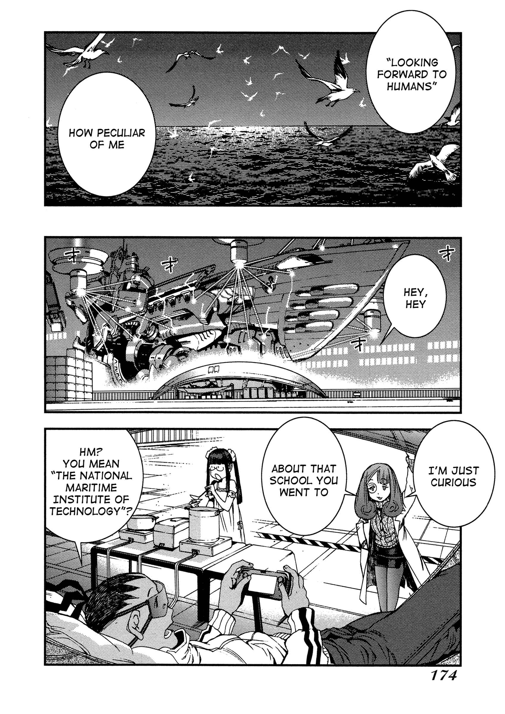 Aoki Hagane no Arpeggio Chapter 23 - Page 17