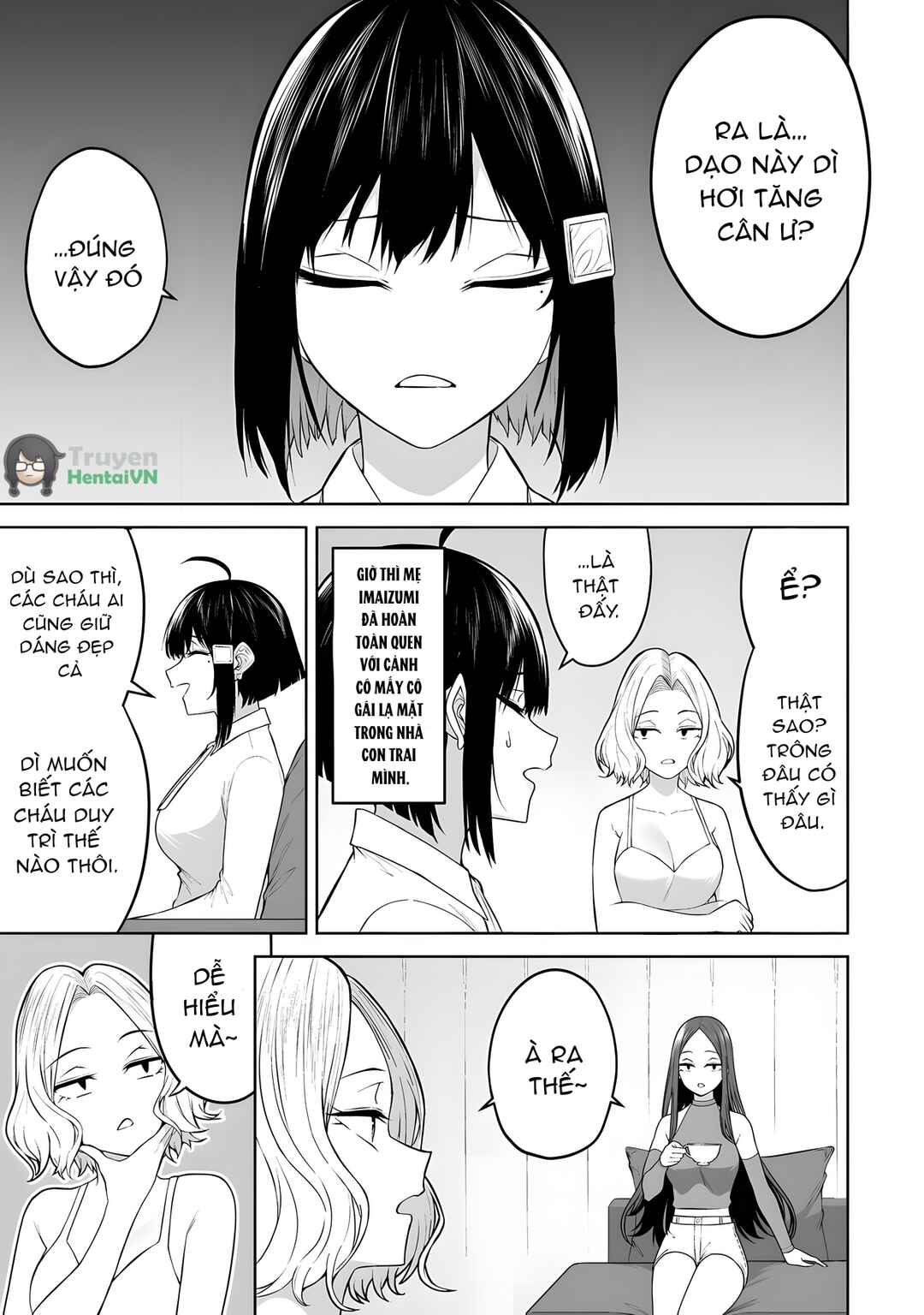 Imaizumin-chi wa Douyara Gal no Tamariba ni Natteru Rashii ~DEEP~ Chapter 39 - Page 7