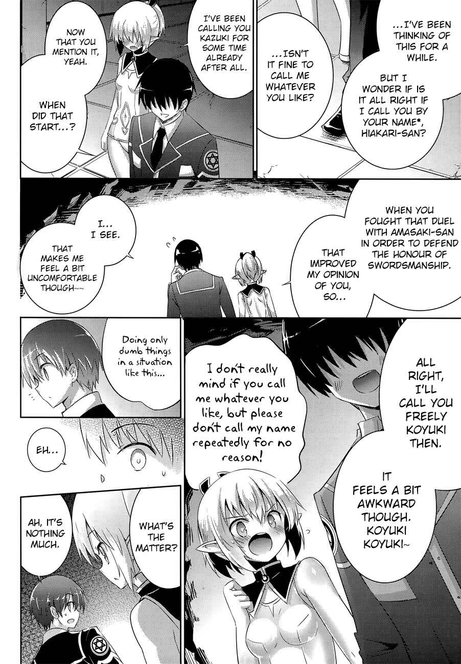 Magika no Kenshi to Shoukan Maou Chapter 32 - Page 11