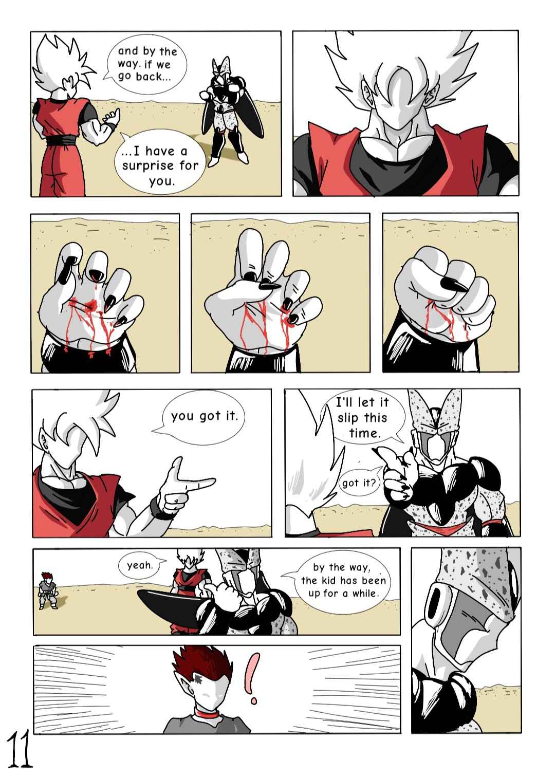 Dragon Ball: Goku and Cell's Daibouken Chapter 2 - Page 16