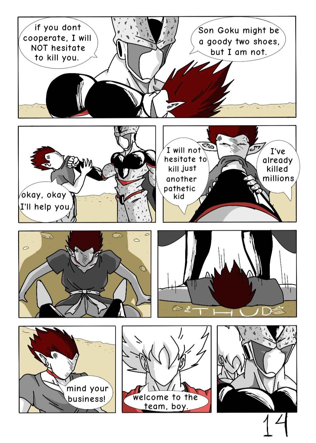 Dragon Ball: Goku and Cell's Daibouken Chapter 2 - Page 19