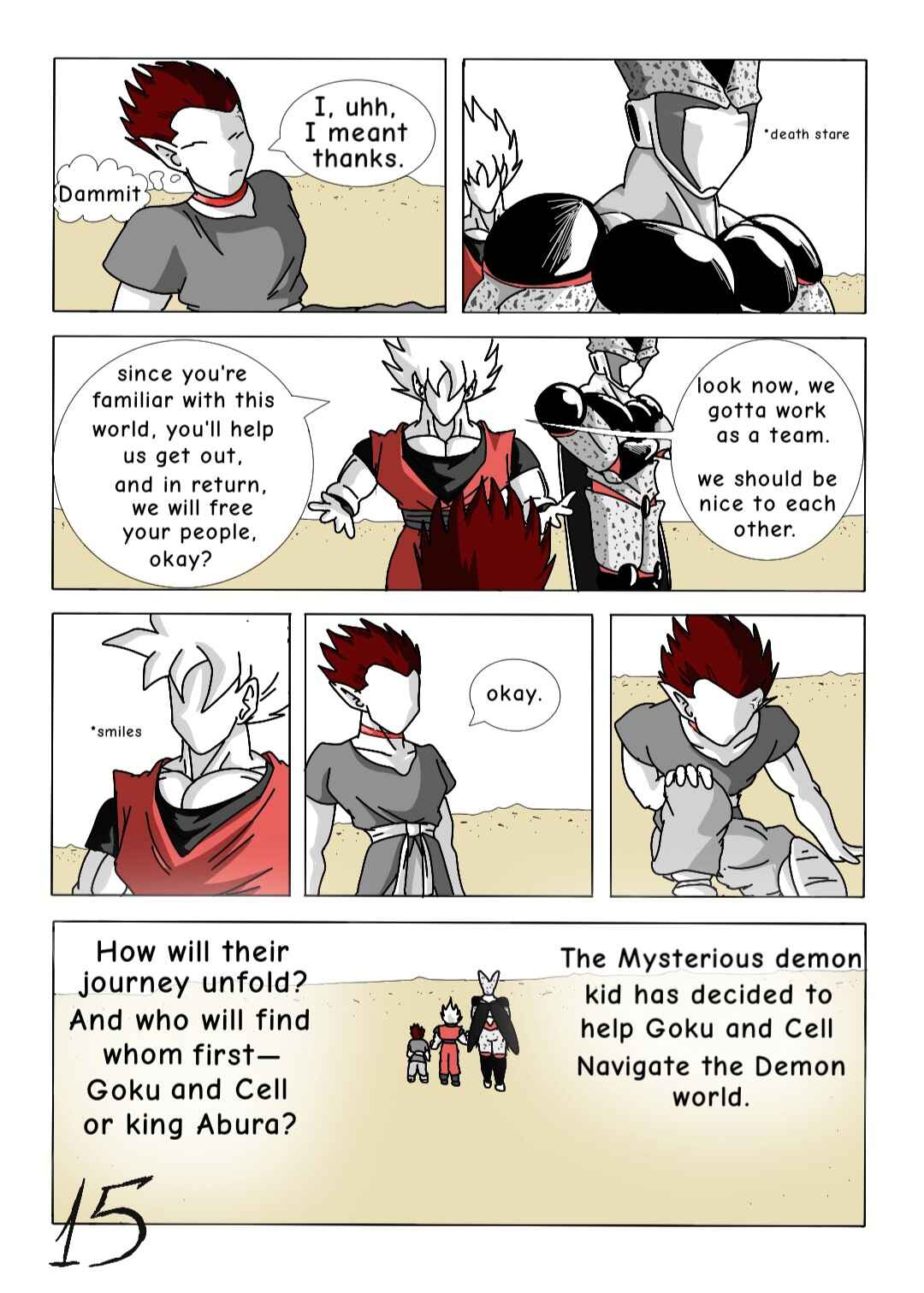Dragon Ball: Goku and Cell's Daibouken Chapter 2 - Page 20