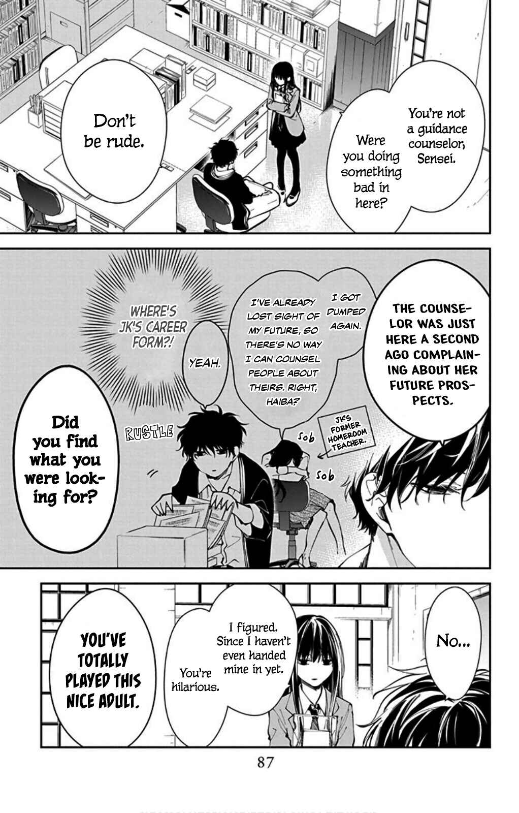 Tsuiraku JK to Haijin Kyoushi Chapter 64 - Page 7