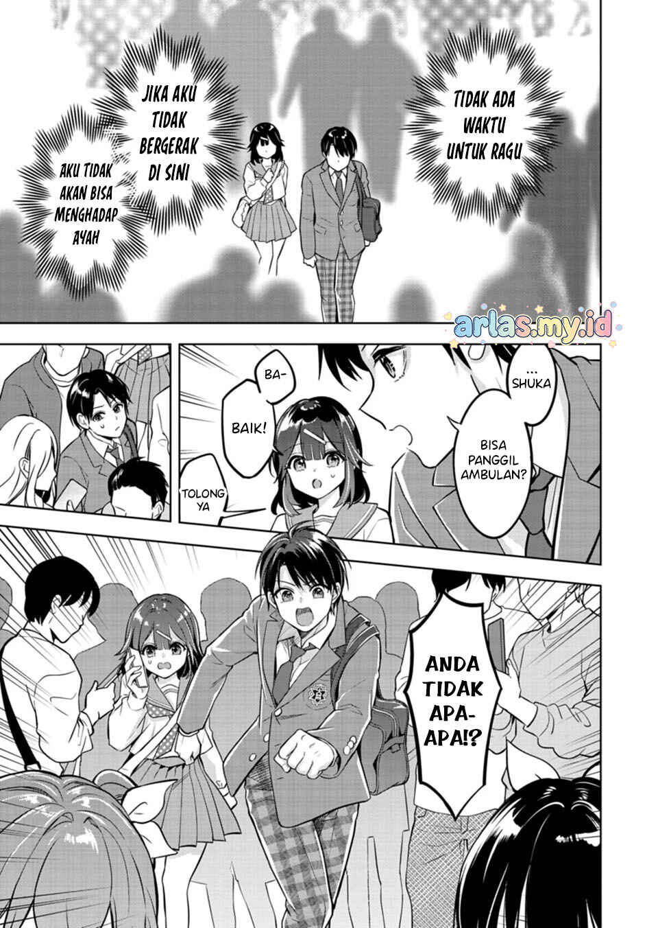Taoreta Fujin o Sukutta Gohoubi wa, Musume no Bijin Futago to no Otsukiai deshita. Chapter 1 - Page 13