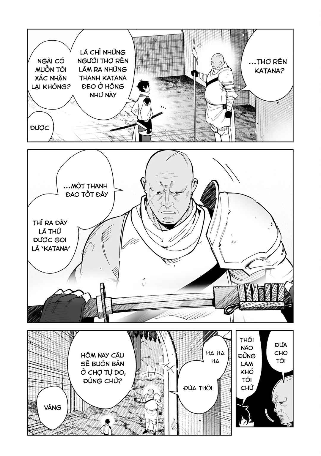 S-kyuu Guild wo Ridatsushita Katanakaji no Jiyuu na Henkyou Slow Life ~Black Guild kara Kaihousarete Kimama ni Kaji Shitetara, Densetsu no Matou ga Umareteimashita~ Chapter 5 - Page 23