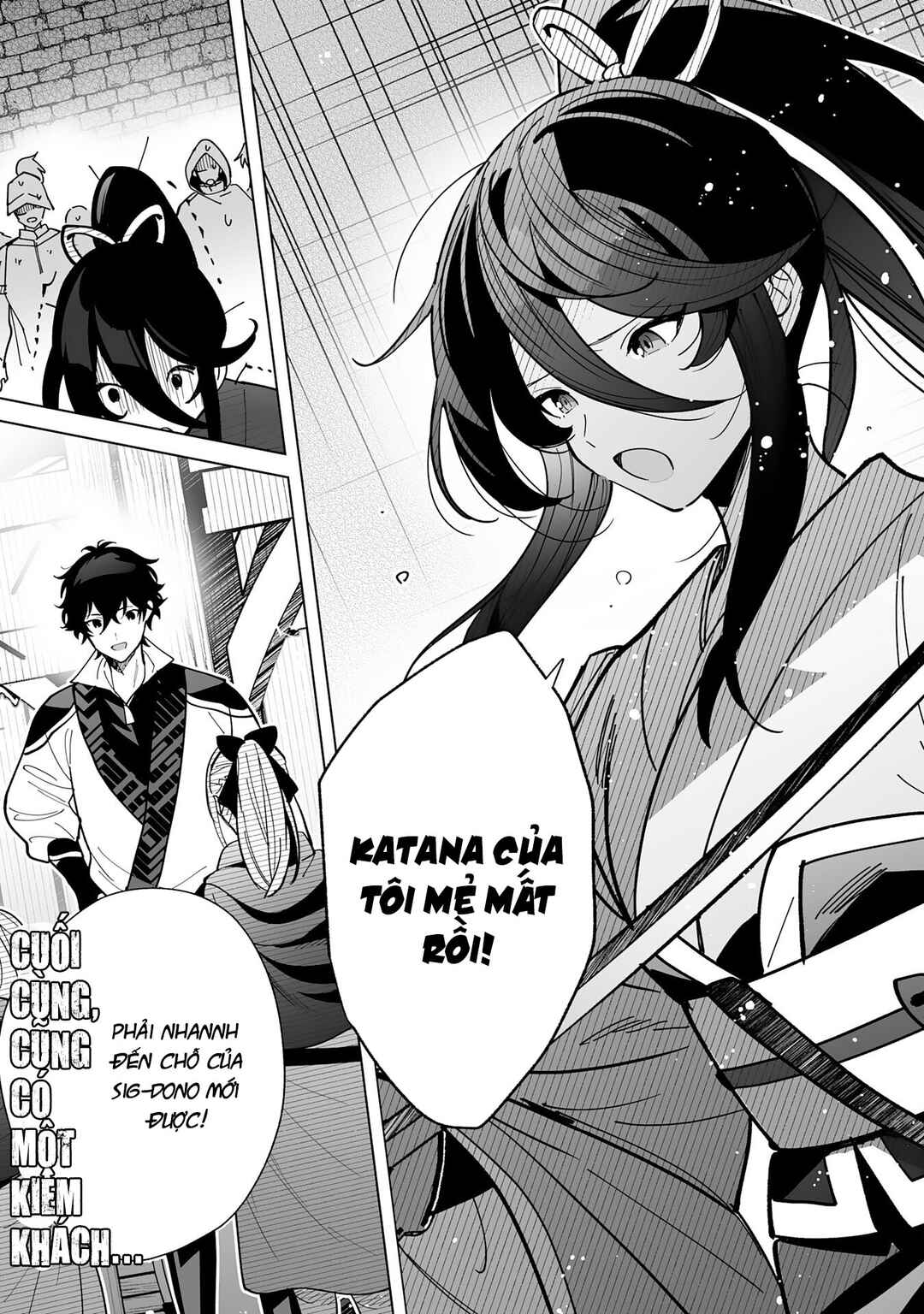 S-kyuu Guild wo Ridatsushita Katanakaji no Jiyuu na Henkyou Slow Life ~Black Guild kara Kaihousarete Kimama ni Kaji Shitetara, Densetsu no Matou ga Umareteimashita~ Chapter 5 - Page 35