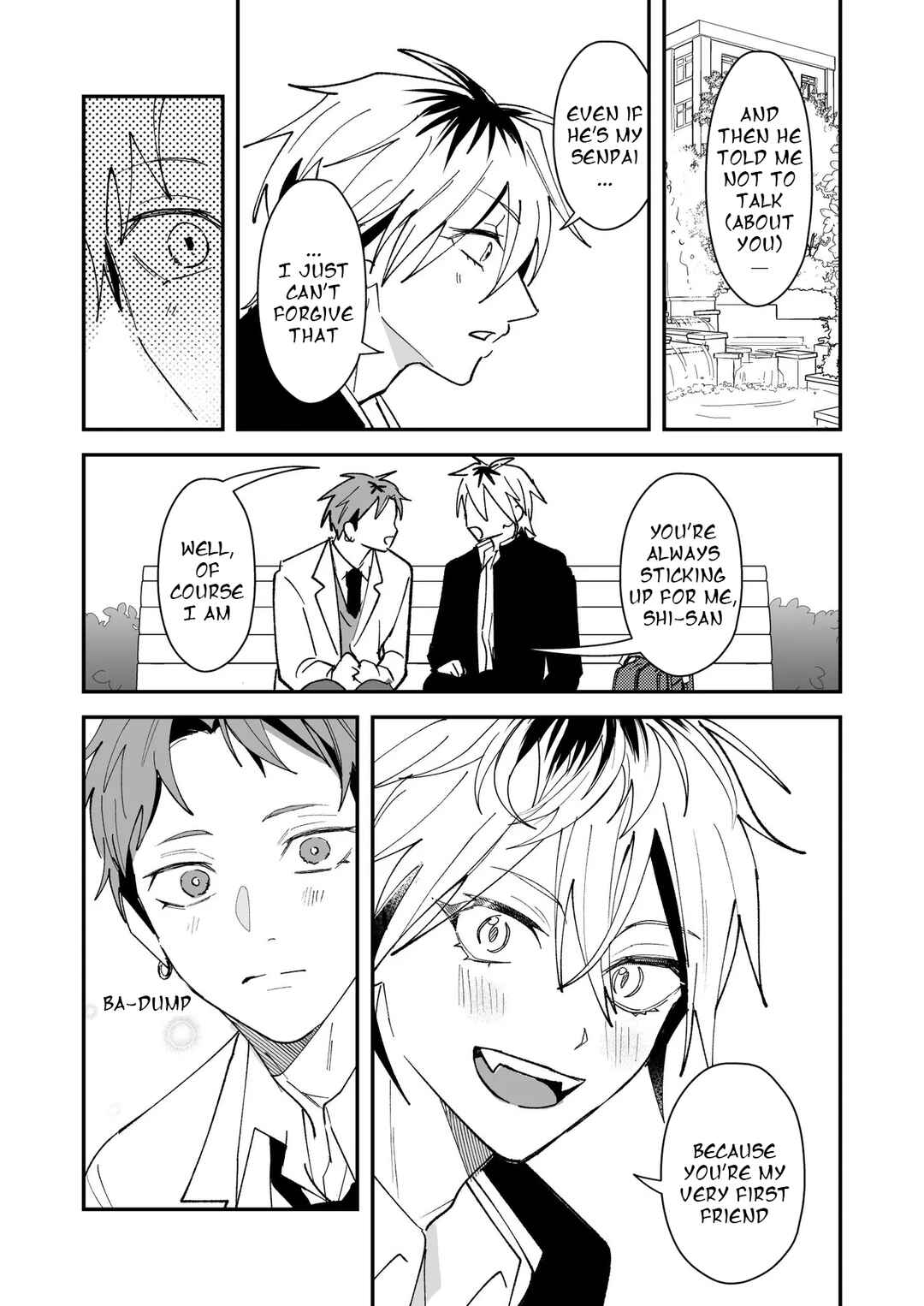 Dameo no Shiina-senpai to Yabao no Sasaki-kun Chapter 58 - Page 4