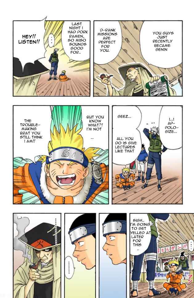 Naruto (Official Colored) Chapter 9 - Page 10
