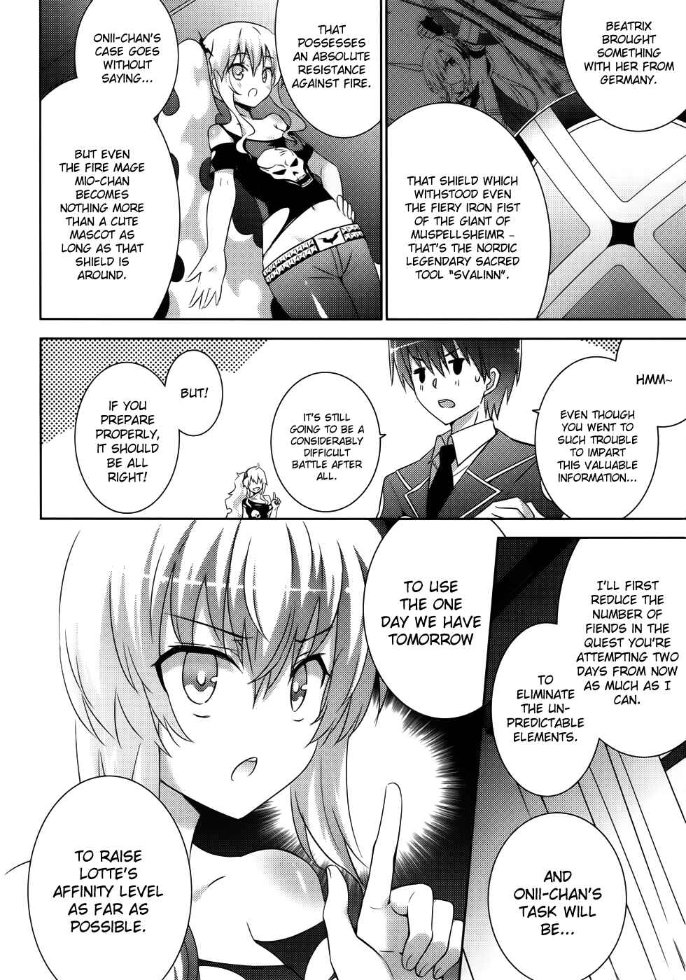 Magika no Kenshi to Shoukan Maou Chapter 23 - Page 14