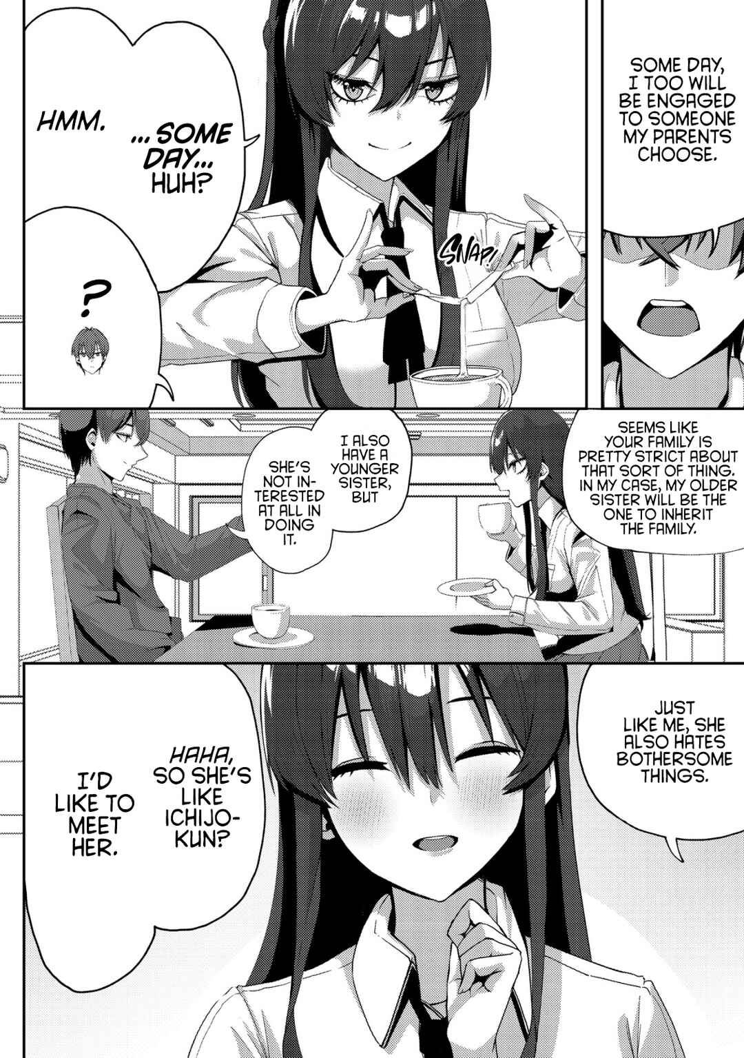 Kurokami Seiso no Reikoku Bishoujo wo Tasuketara, Ore to Futarikiri no Toki dake Dereru You ni Natta Ken Chapter 2 - Page 13
