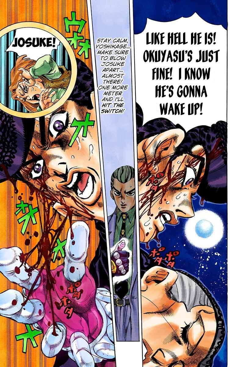 JoJo no Kimyou na Bouken: Part 4 - Diamond wa Kudakenai Color-ban Chapter 165 - Page 8