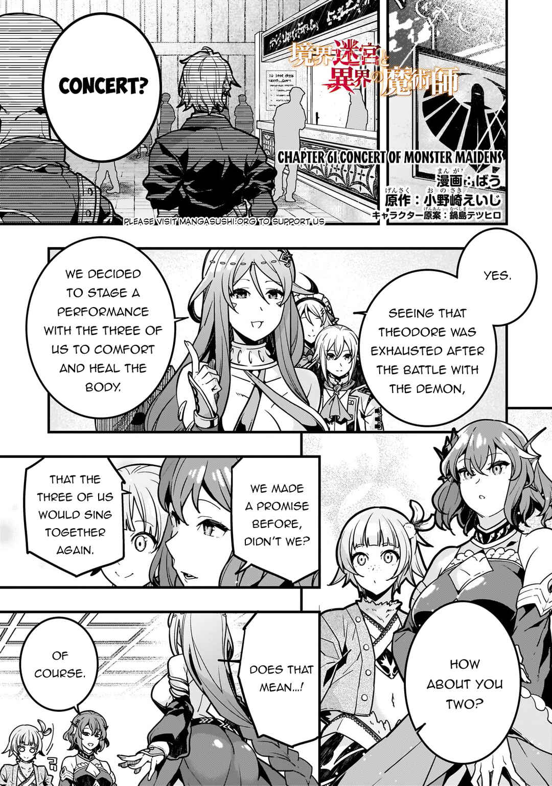 Kyoukai Meikyuu to Ikai no Majutsushi Chapter 61 - Page 2