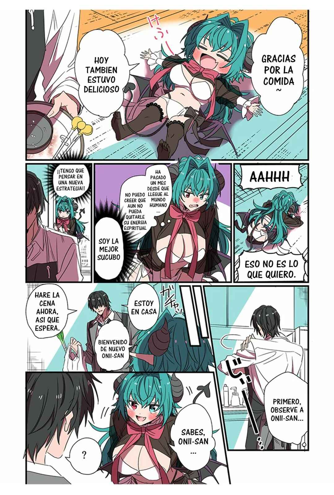Succubus ga Yattekita Ohanashi Chapter 6 - Page 1