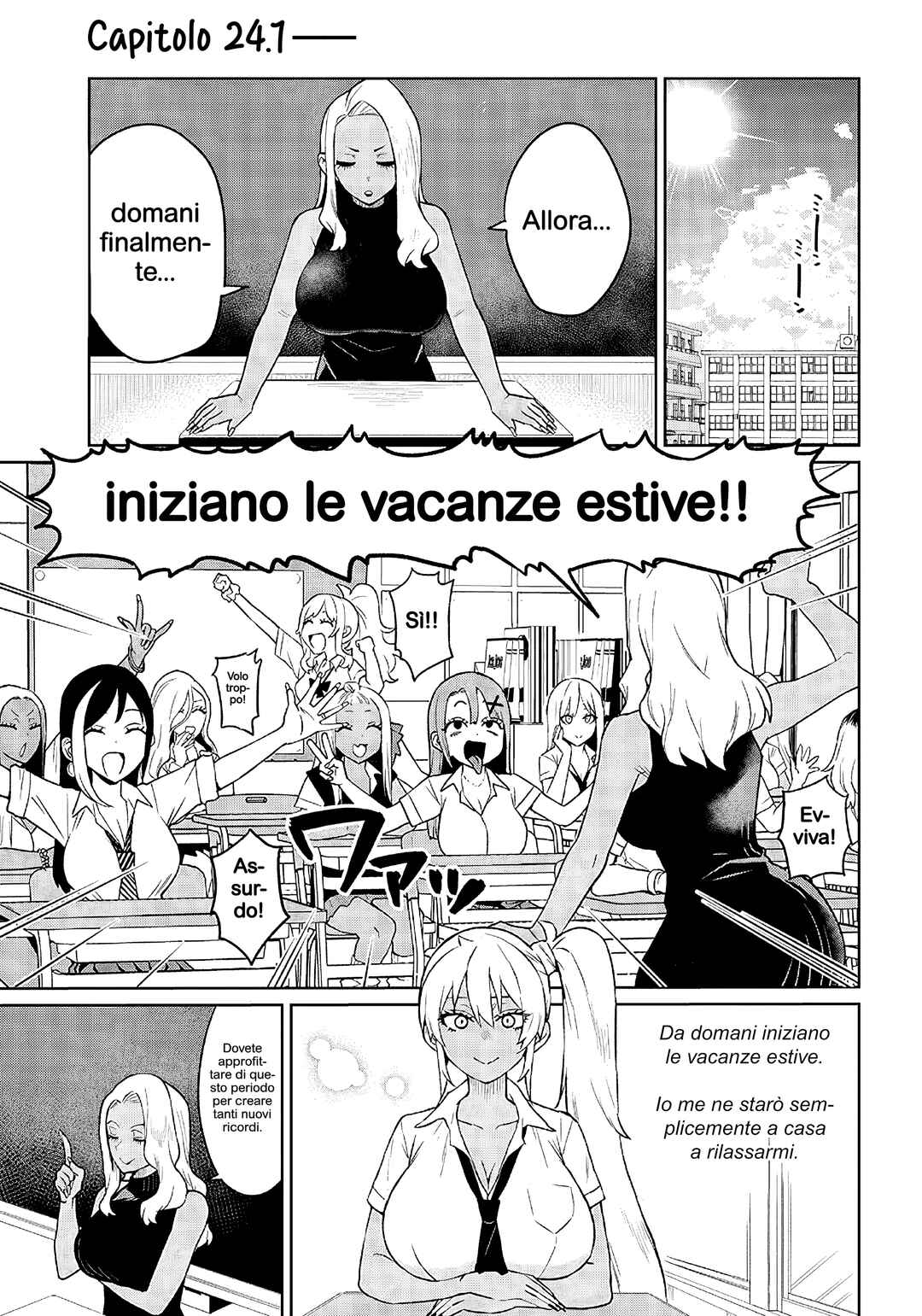 Danshi Kokoseidakedo Gyaru ni TS Shimashita Chapter 24.1 - Page 1