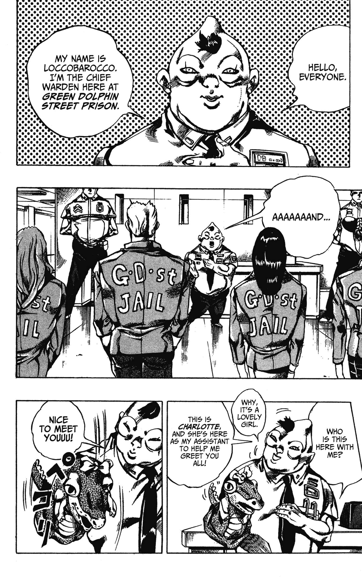 JoJo no Kimyou na Bouken: Part 6 - Stone Ocean Chapter 4 - Page 5