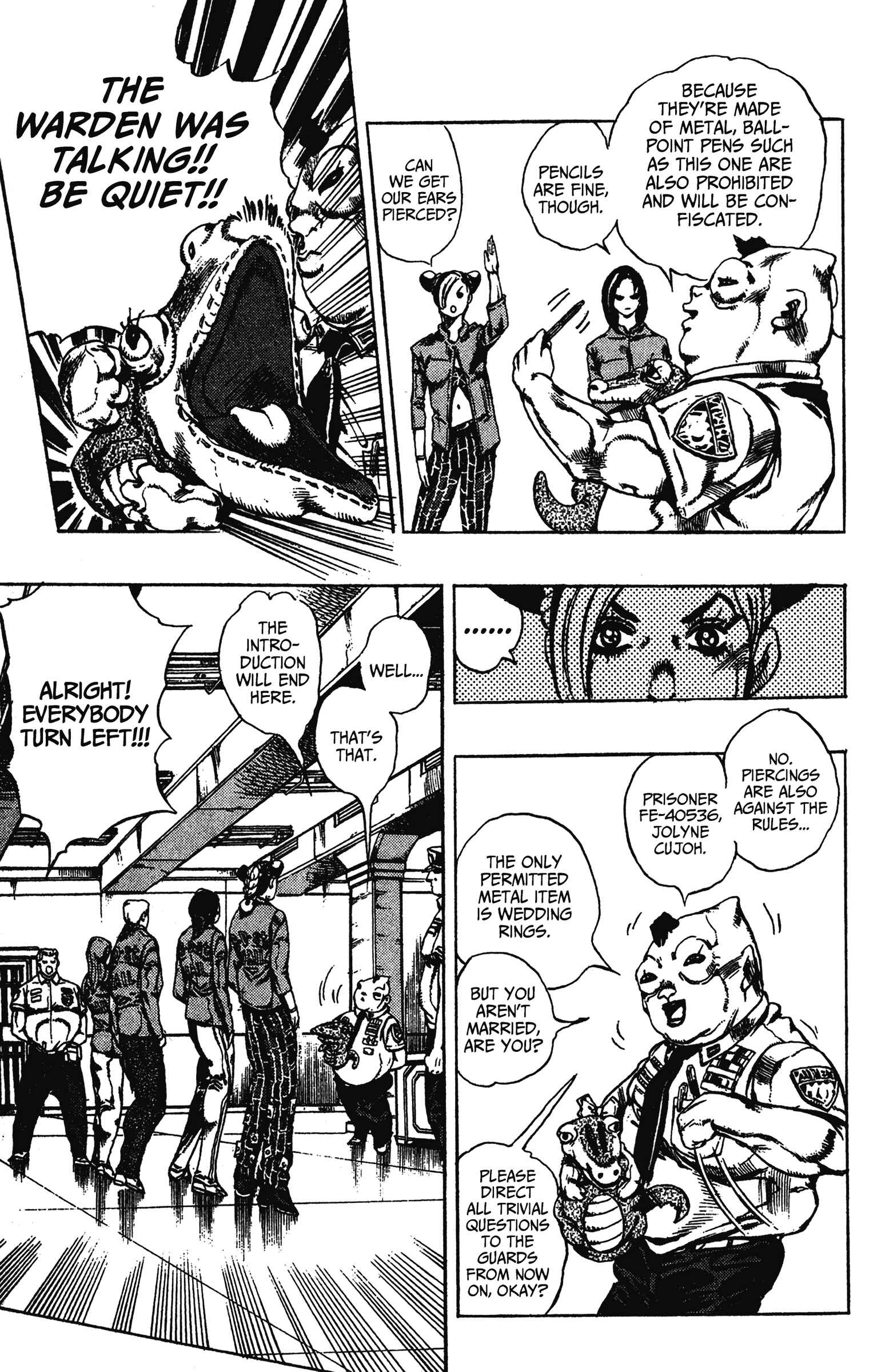 JoJo no Kimyou na Bouken: Part 6 - Stone Ocean Chapter 4 - Page 8