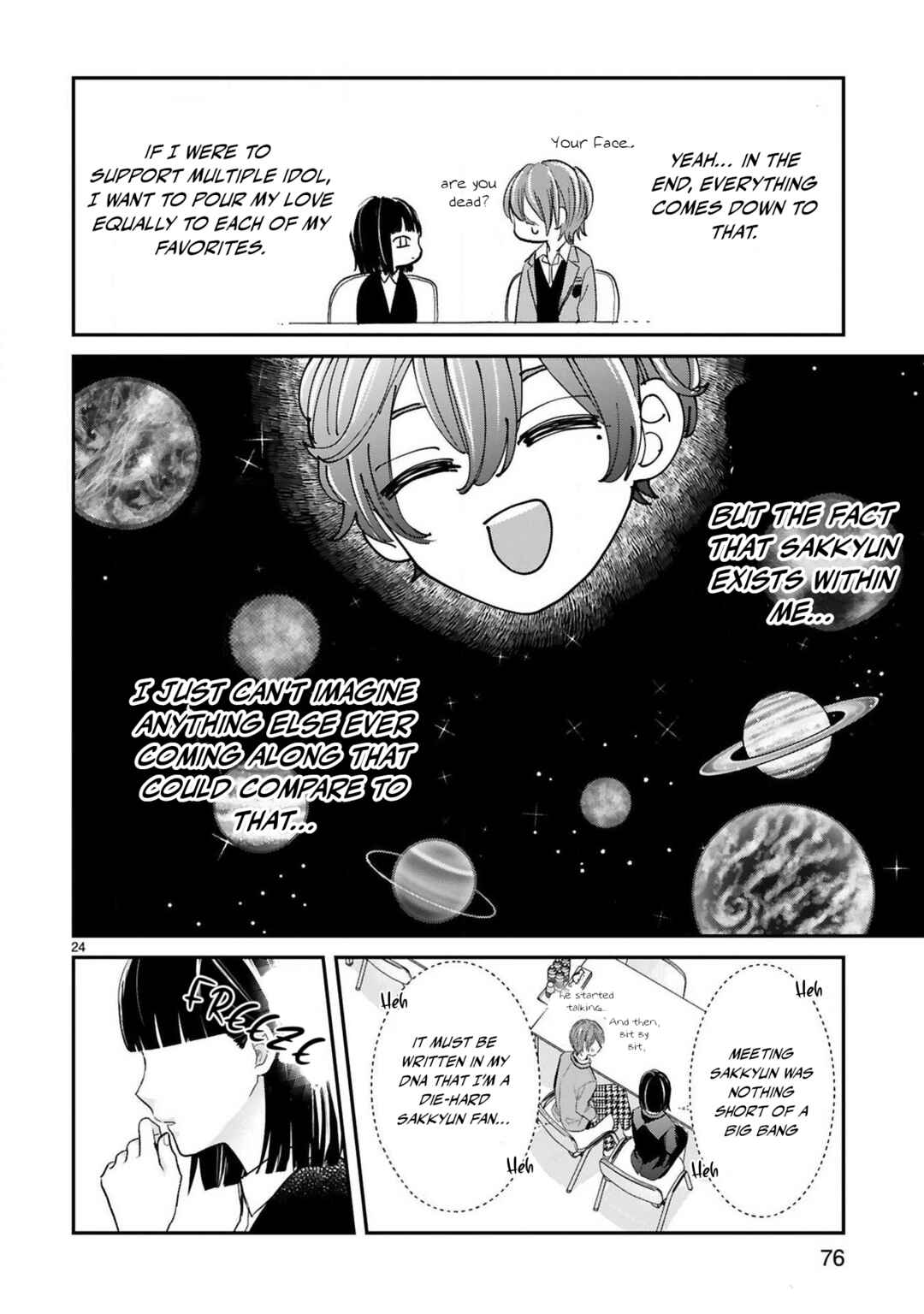 Oshi ga Wagaya ni Yattekita! Chapter 13 - Page 4