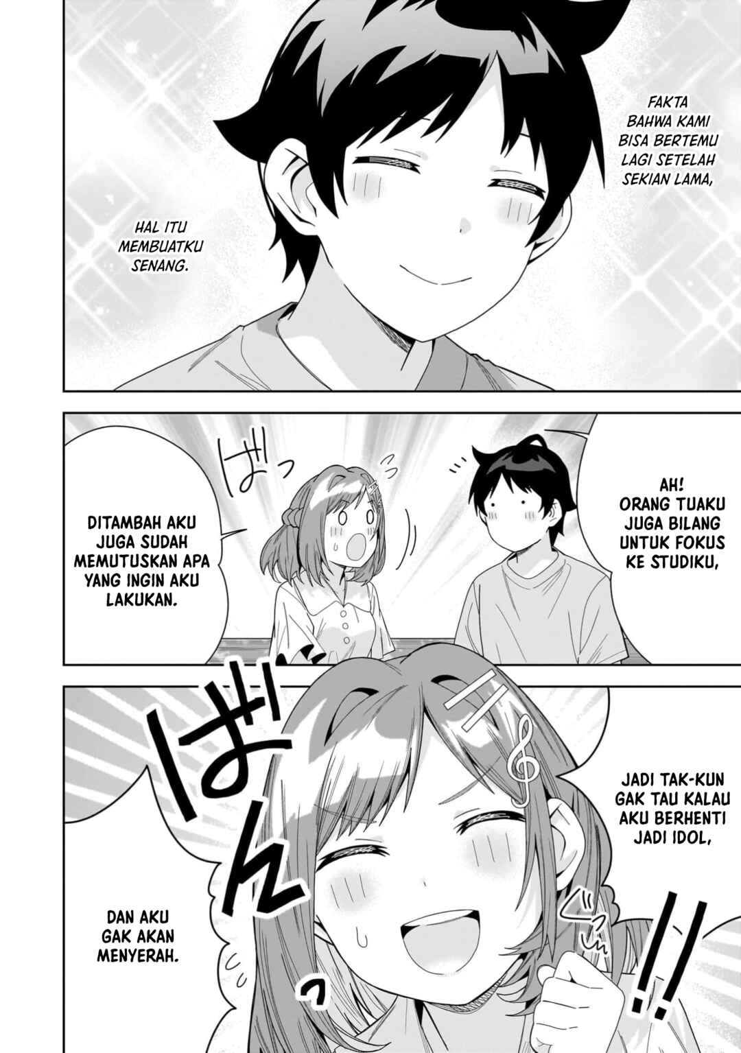 Classmate no Moto Idol ga, Tonikaku Kyodou Fushin nandesu. Chapter 15 - Page 12