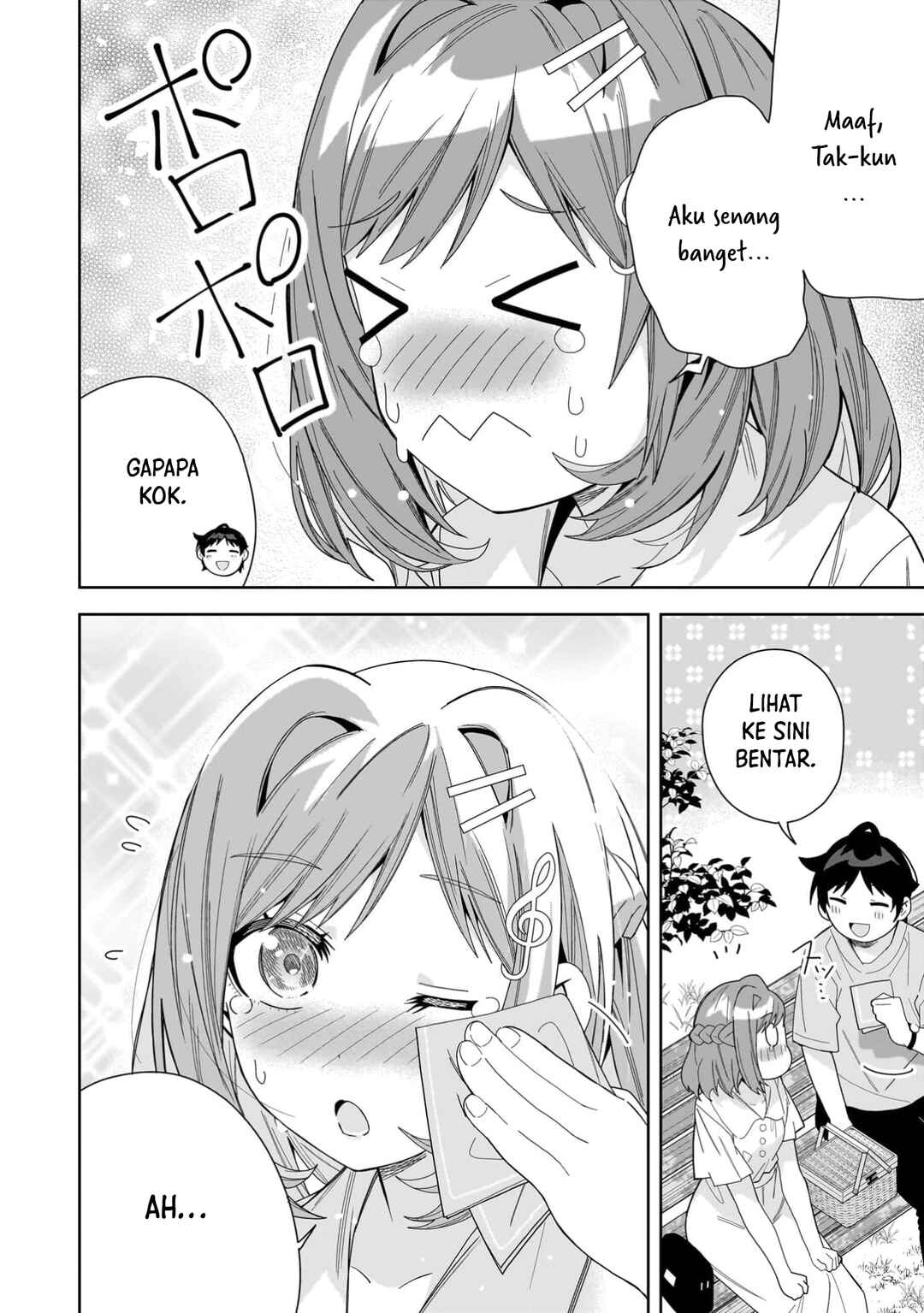 Classmate no Moto Idol ga, Tonikaku Kyodou Fushin nandesu. Chapter 15 - Page 2