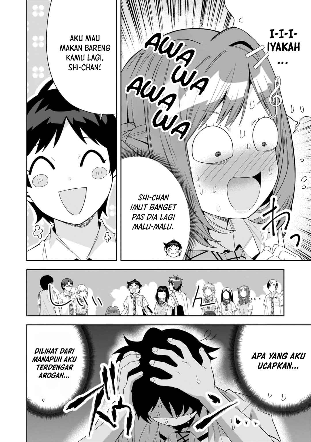 Classmate no Moto Idol ga, Tonikaku Kyodou Fushin nandesu. Chapter 15 - Page 24