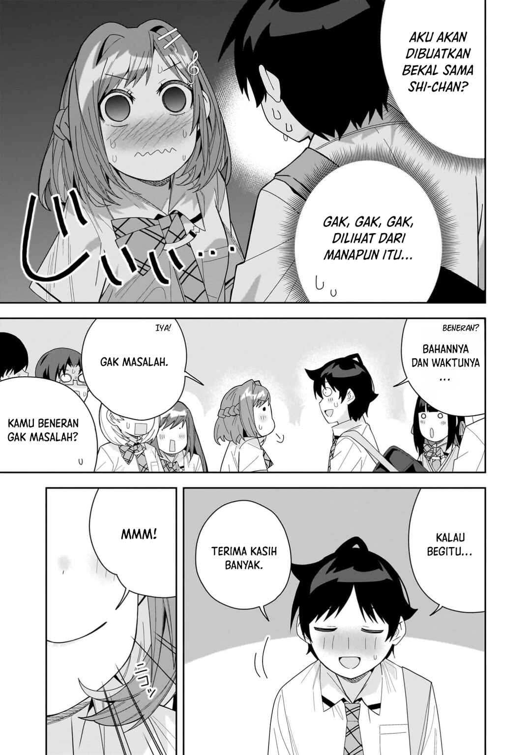 Classmate no Moto Idol ga, Tonikaku Kyodou Fushin nandesu. Chapter 15 - Page 27