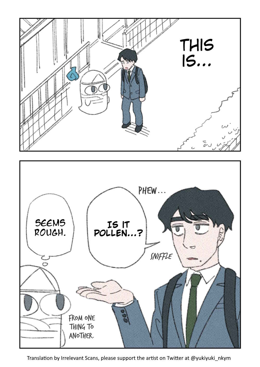 Yuurei to Tsukareta Kaishain Chapter 18 - Page 2