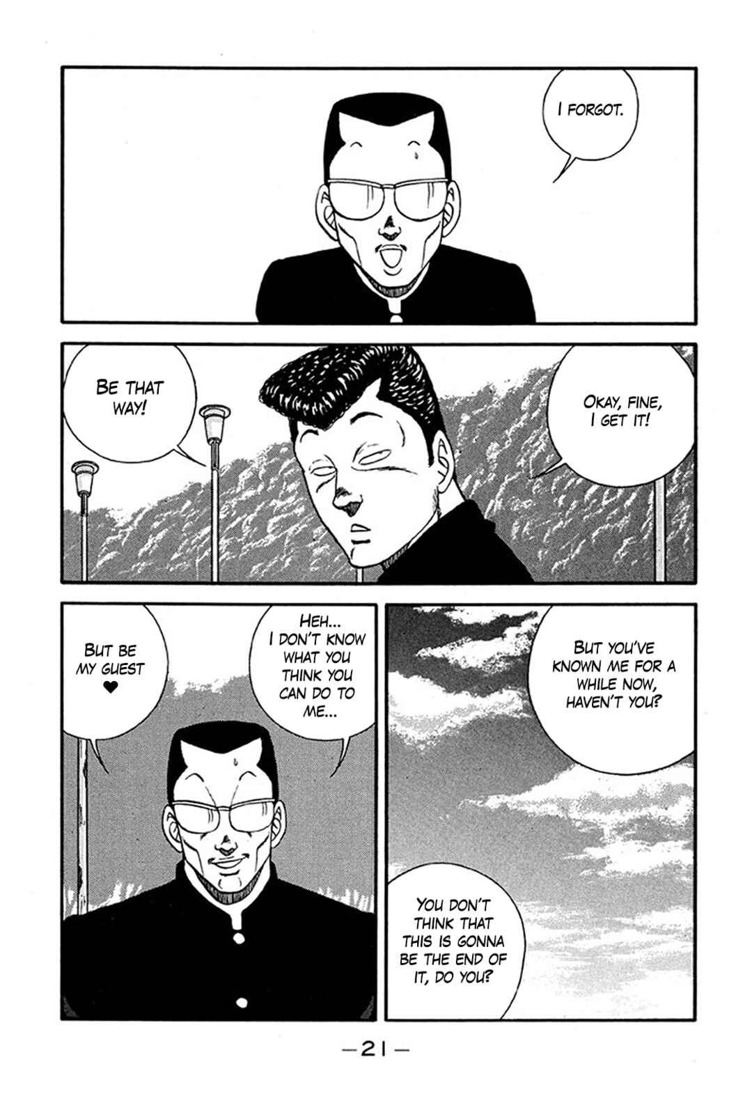 Be-bop High School Chapter 217 - Page 21