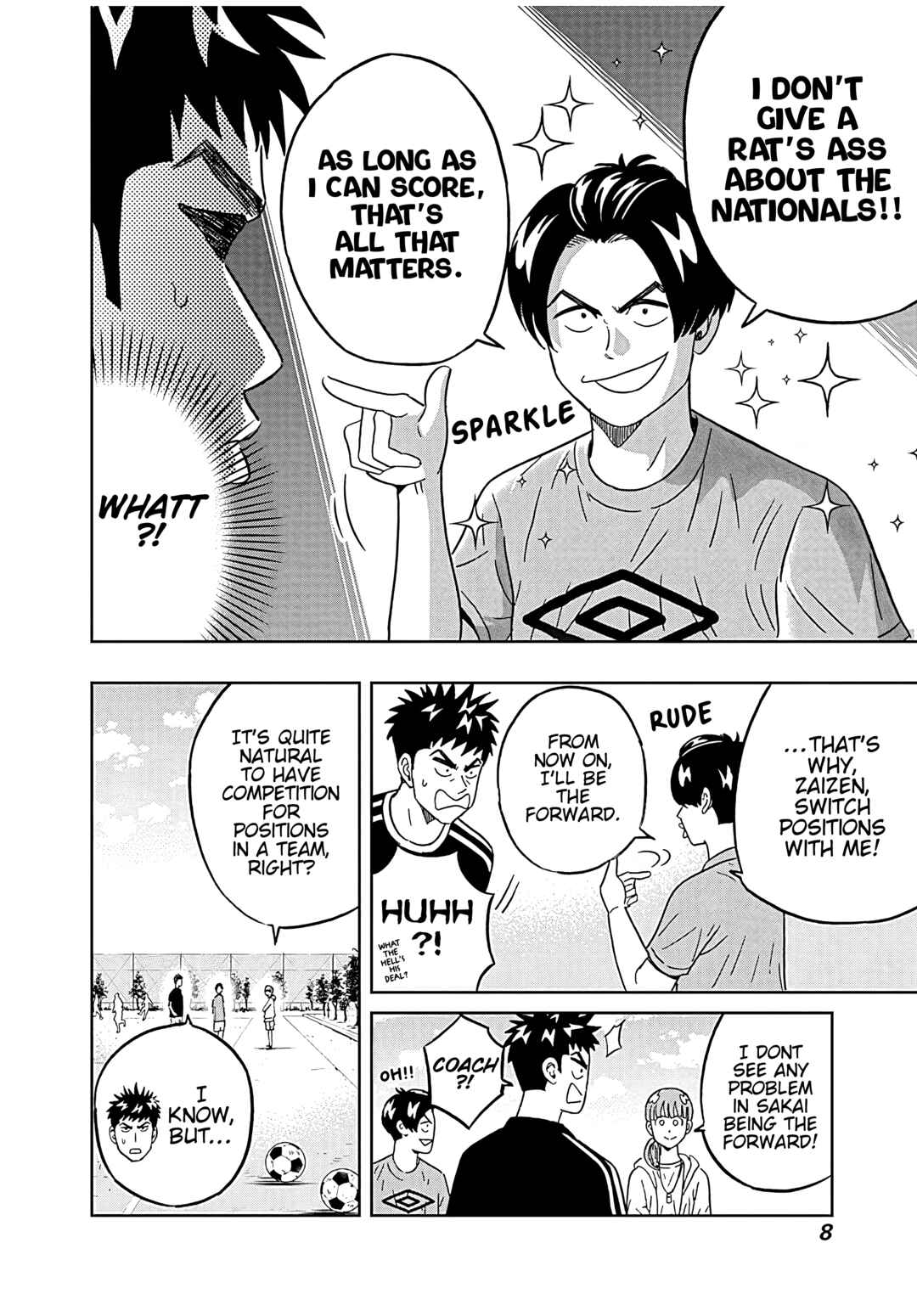 Keppeki Danshi! Aoyama-kun Chapter 41 - Page 9