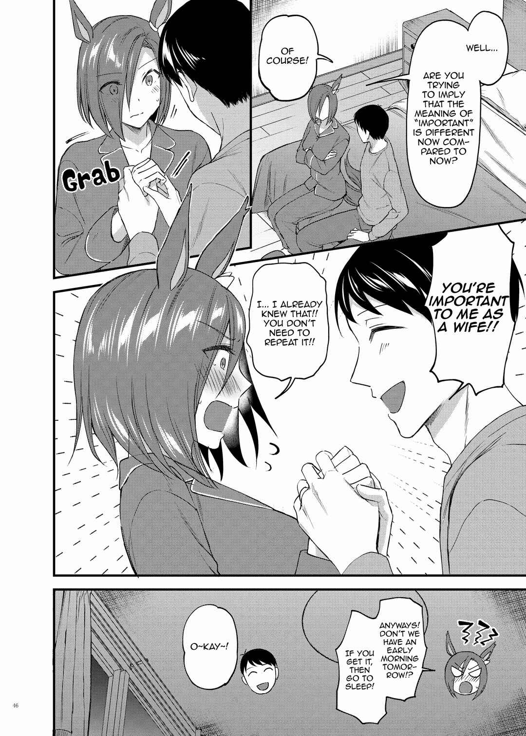 UmaYome Uma X Tore♂ Kekkon Seikatsu Goudou Chapter 8 - Page 4