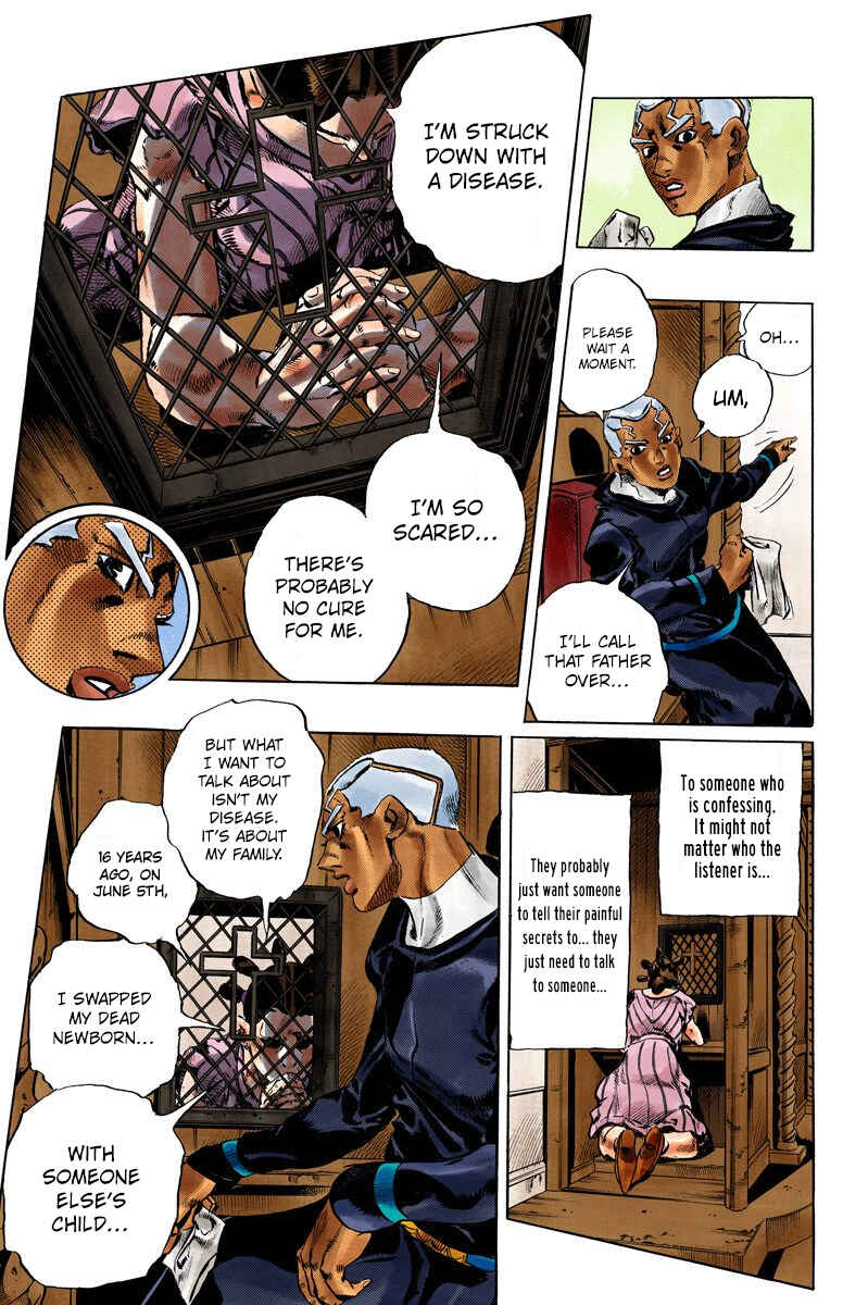JoJo no Kimyou na Bouken: Part 6 - Stone Ocean Color-ban Chapter 127 - Page 18