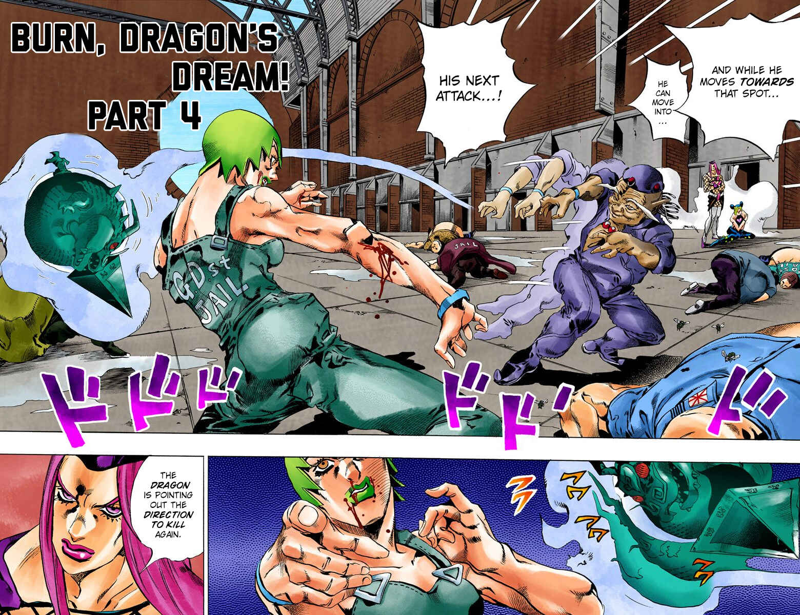 JoJo no Kimyou na Bouken: Part 6 - Stone Ocean Color-ban Chapter 70 - Page 2