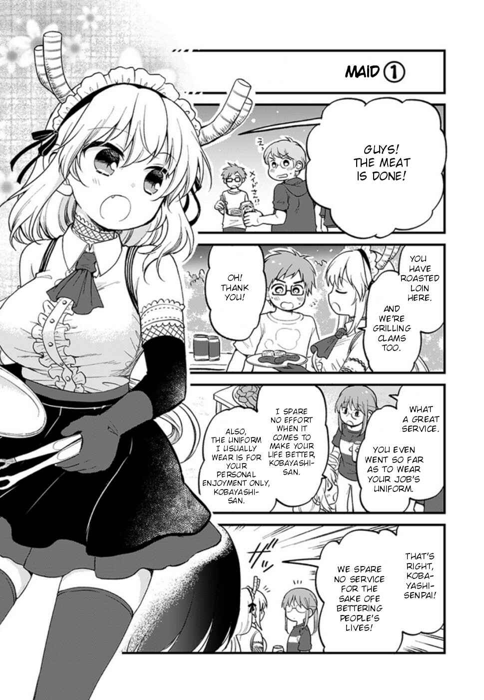 Kobayashi-san Chi no Maid Dragon - Elma OL Nikki Chapter 24 - Page 7