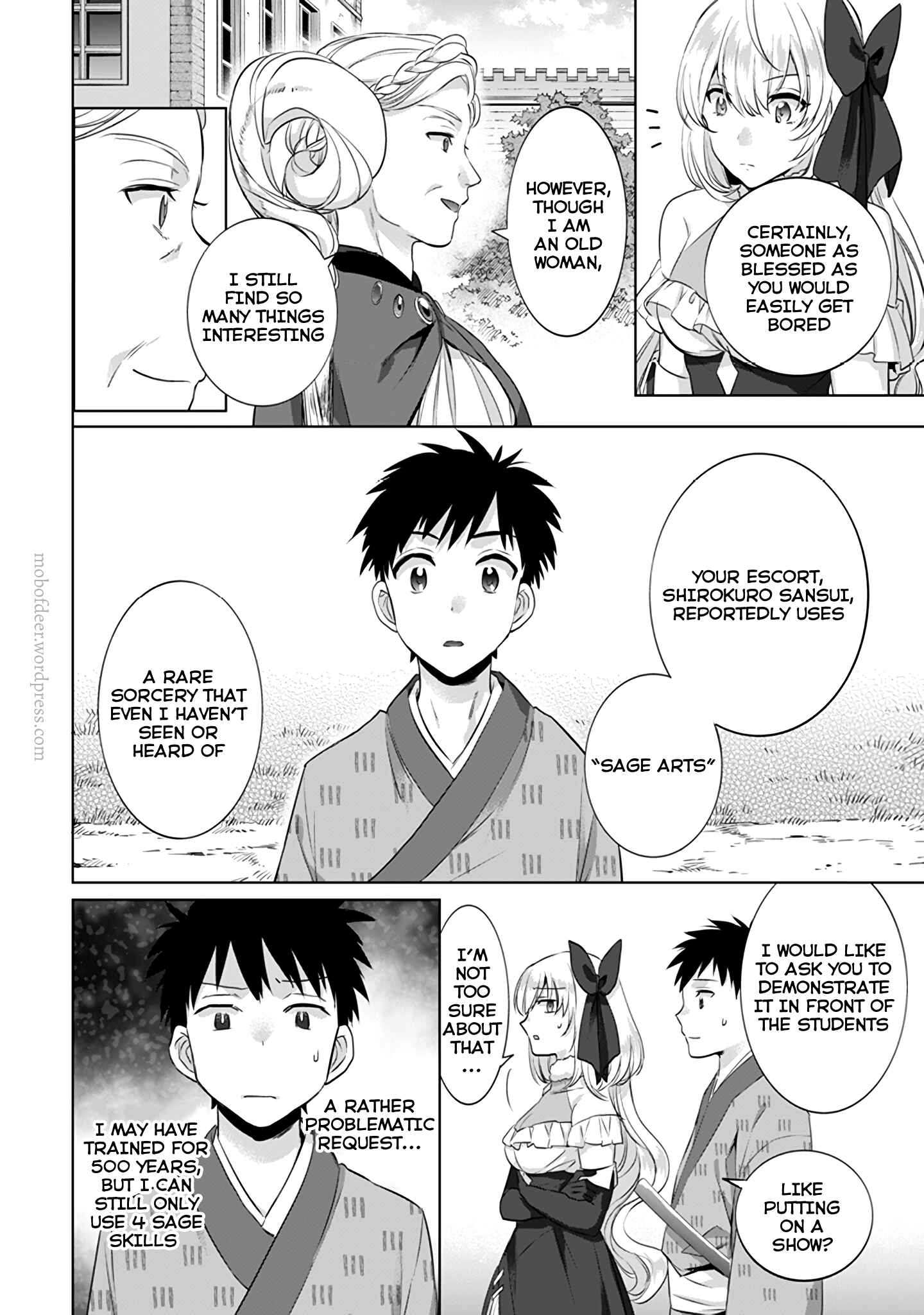 Jimi na Kensei wa Sore Demo Saikyou desu Chapter 7 - Page 3