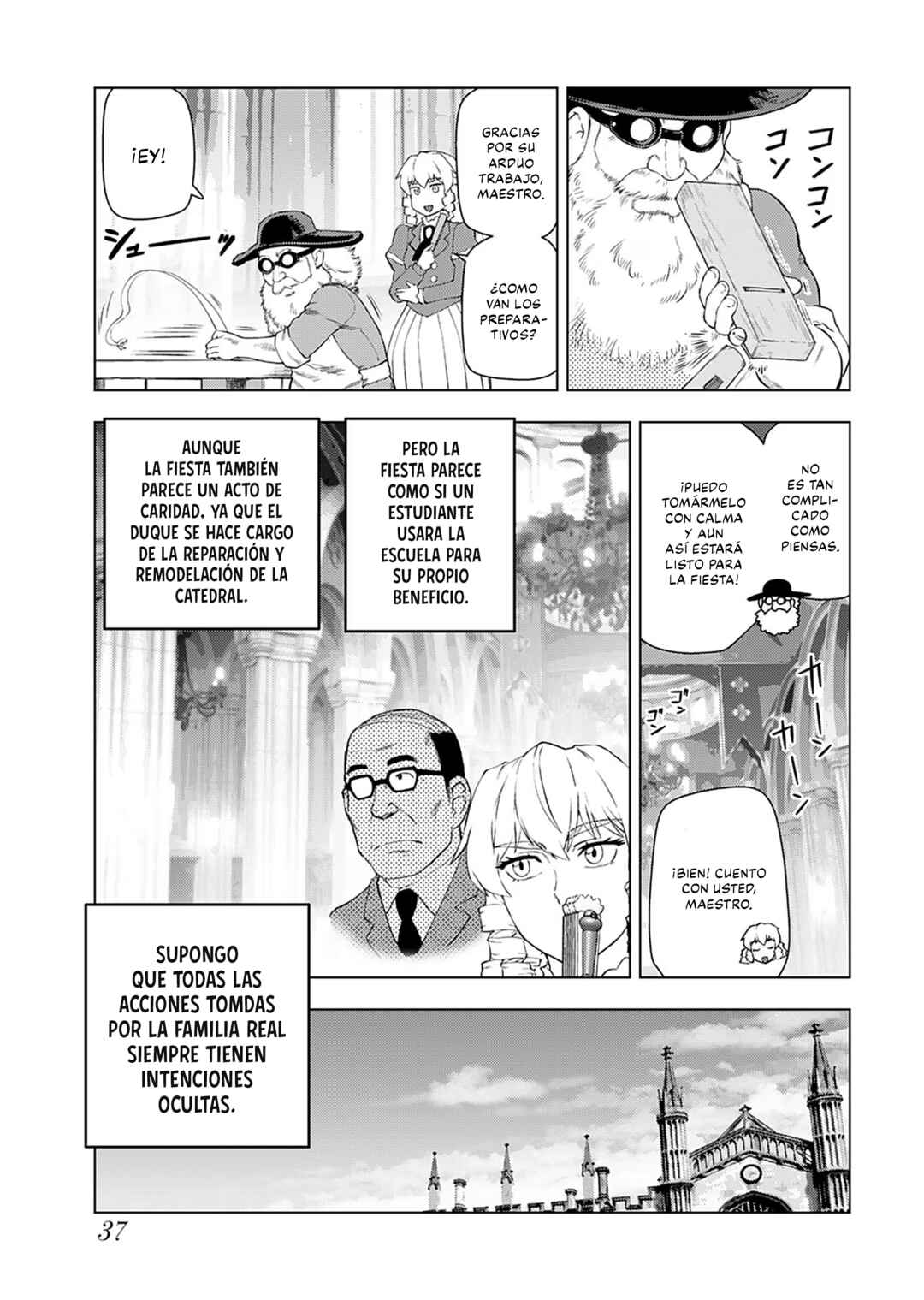 Akuyaku Reijou Tensei Ojisan Chapter 36 - Page 3