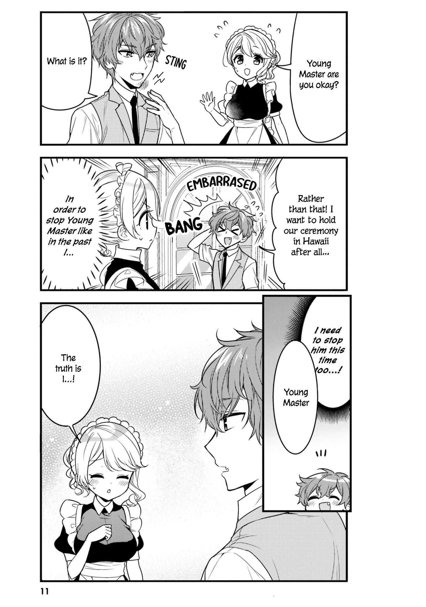 Tekito na Maid no Oneesan & Erasou de Ichizu na Botchan Chapter 11 - Page 12